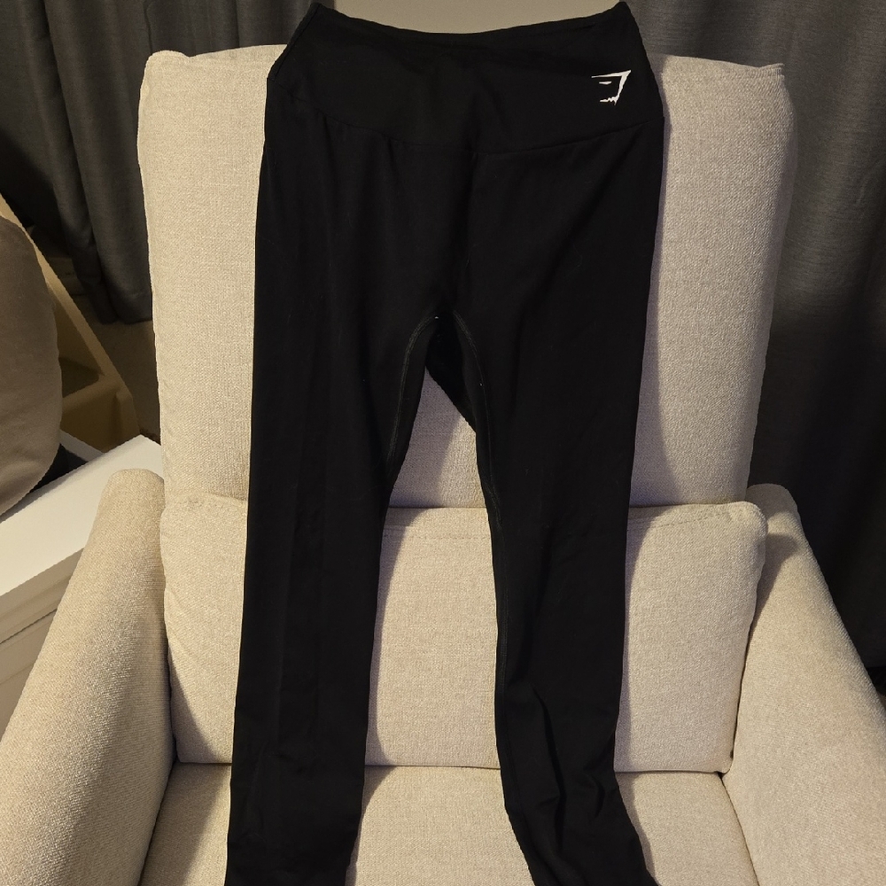 Gymshark Black High-Waisted Leggings